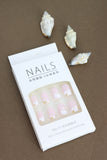 Blush Pink & Moonlight Mountain Press-On Nails – Dreamy DIY Set, 24pcs