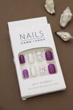 Bold & Chic Press-On Nails – 24pcs Natural Delicate & Comfortable Nail Art Set